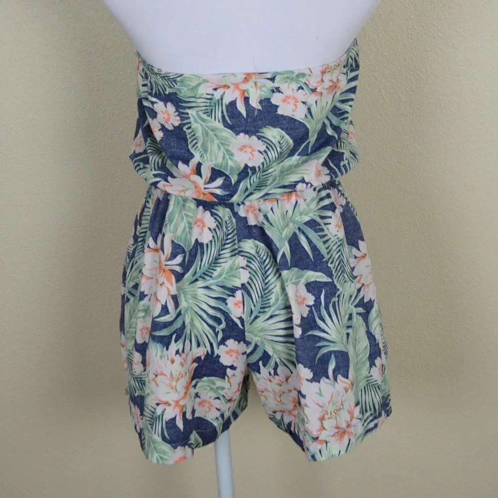 Chubbies The Kokomos Floral Romper XS